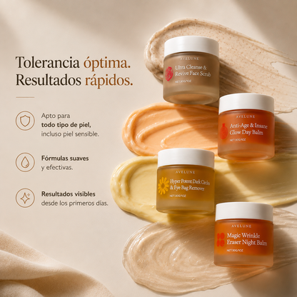 Avelune Ritual 24™ | Set Facial Día & Noche